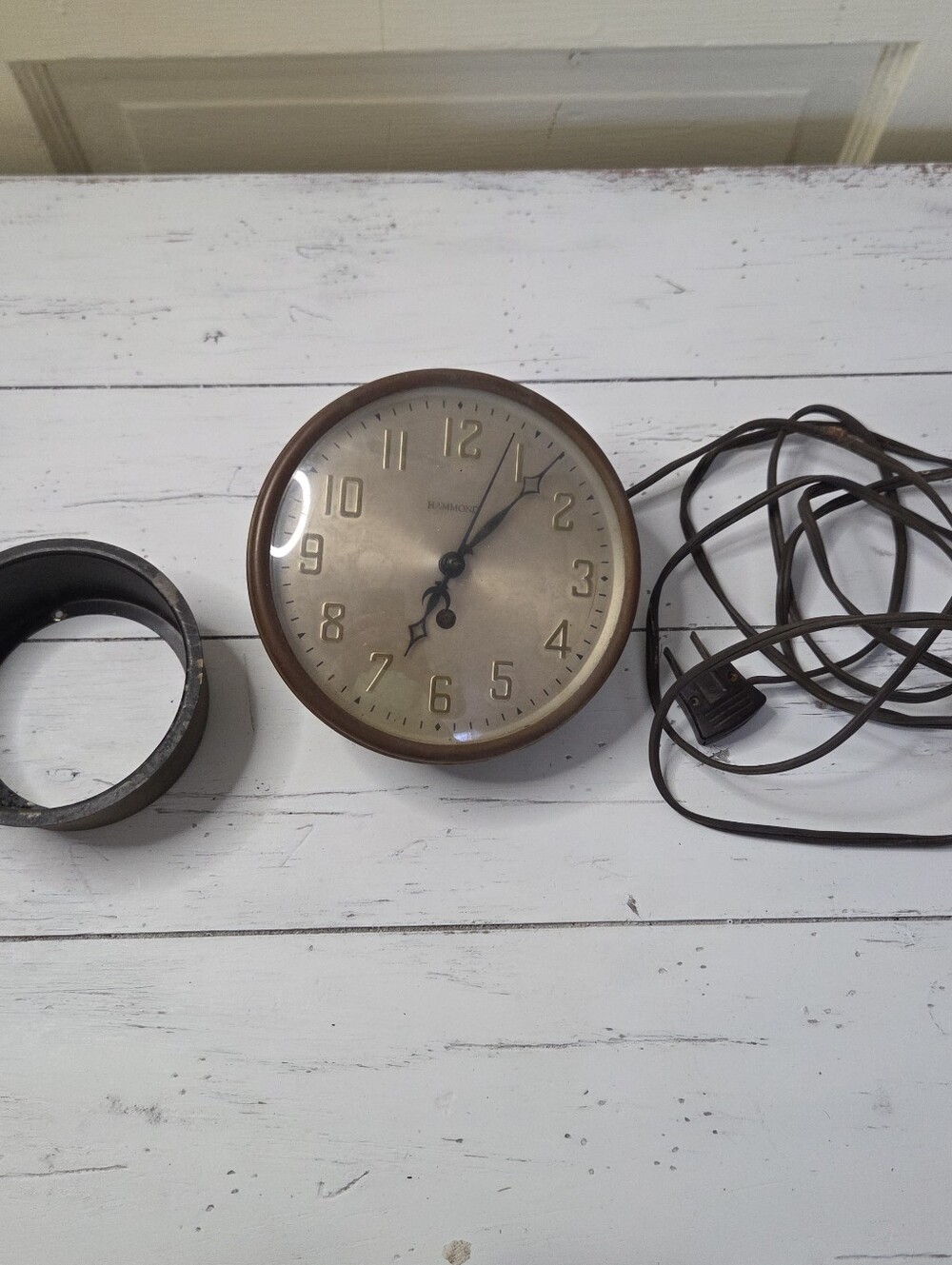Vintage Hammond Synchronous Electric Clock 1930's Not Working